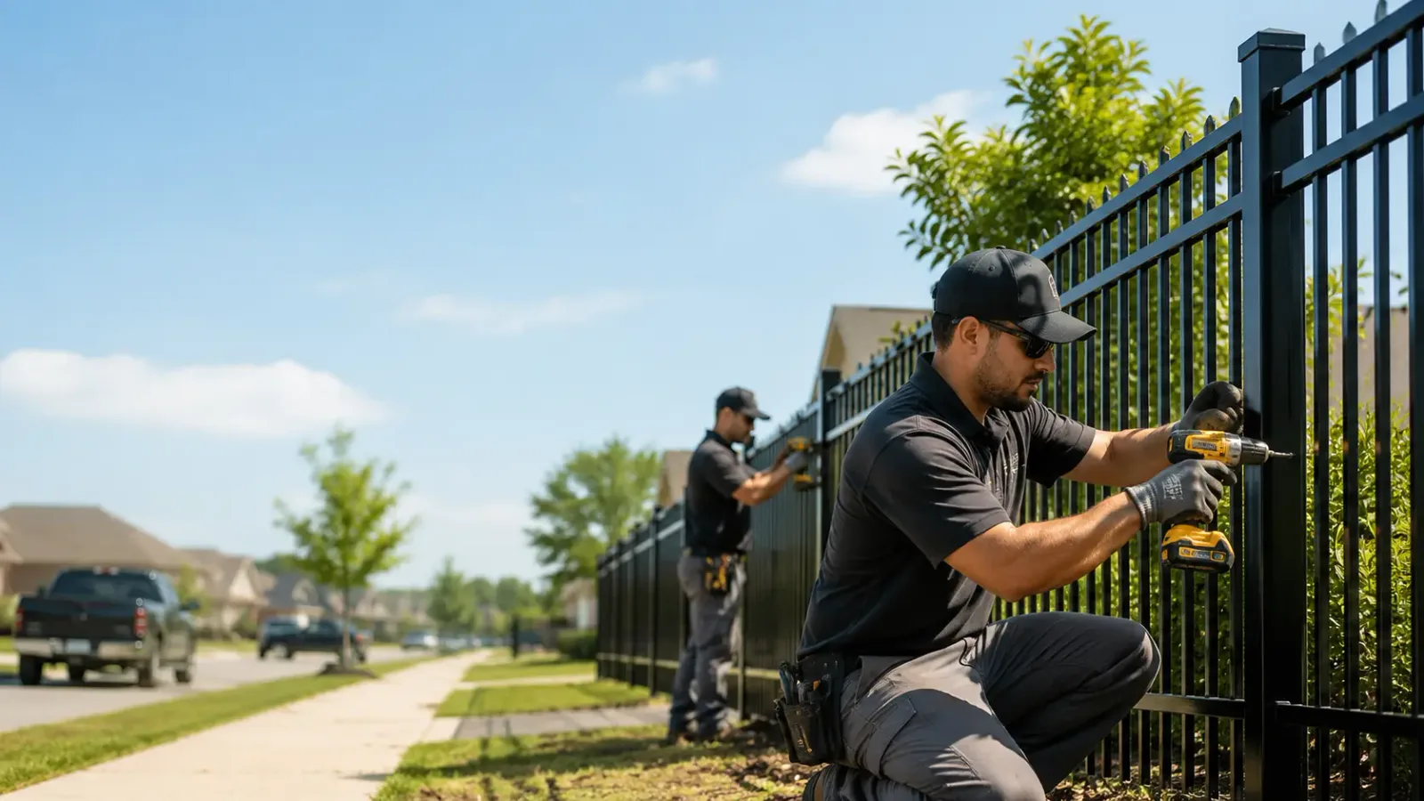 Metal Fence Installation in Mcintire, IA